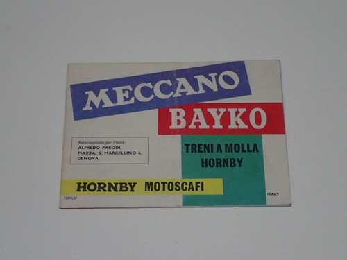 Meccano bayco treni - treni, molla